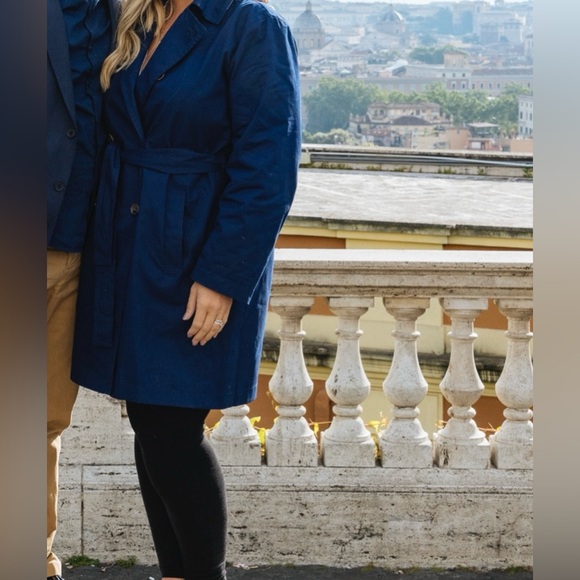 J Crew Blue Peacoat! Like New! Size 18 - Picture 1 of 8